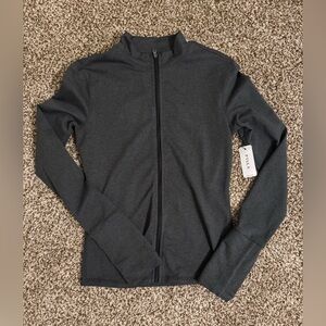 P'tula Women's Dark Gray Zip-Up Hoodie